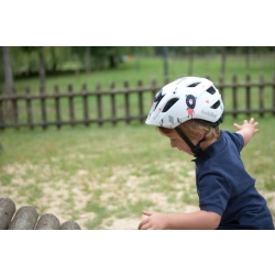 Kask ochronny rowerowy BOBIKE Kids Plus TEDDY BEAR dla dziecka rozmiar XS 46-52 cm